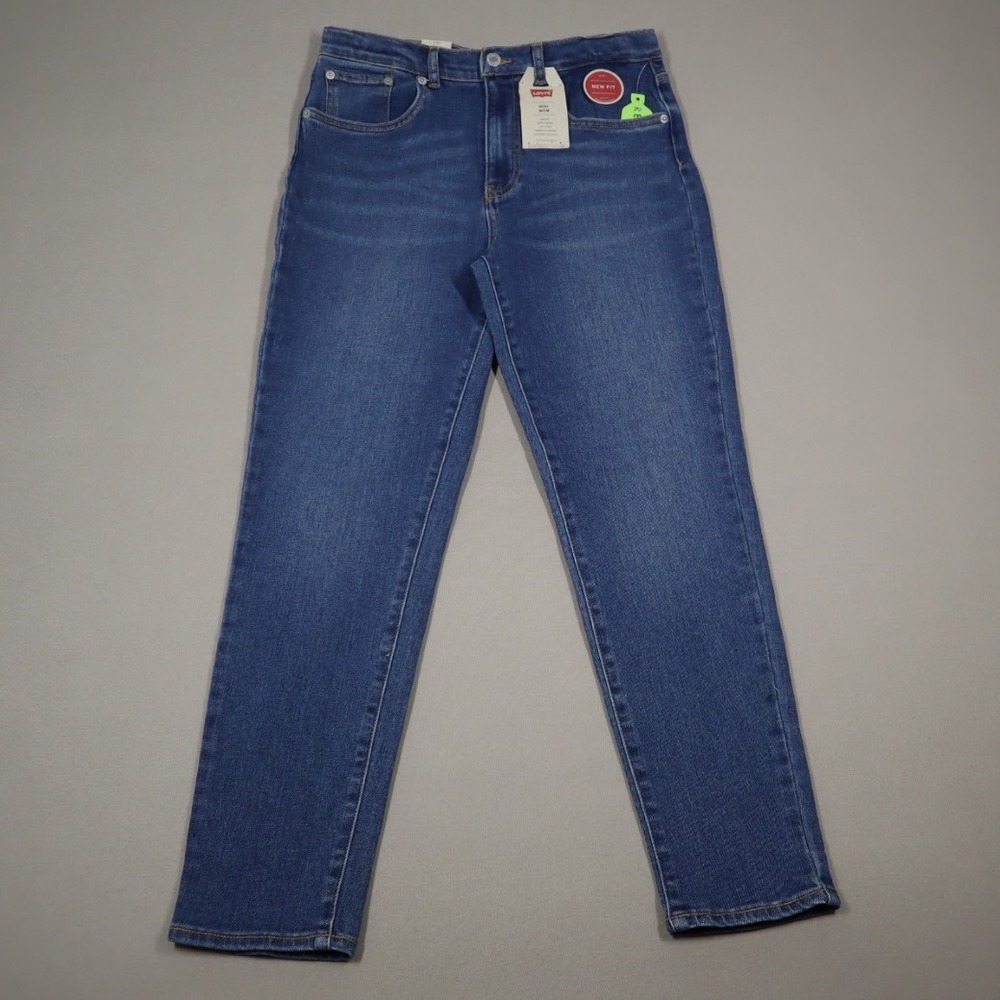 Levi's® Girls' High-Rise Mini Mom Jeans - Dark Wash 16